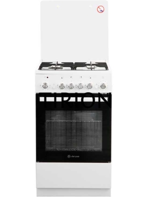 Комбинированная плита De Luxe 5040.40гэ(кр)чр белый