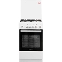 Комбинированная плита De Luxe 5040.40гэ(кр)чр белый