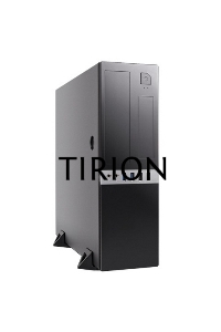 Компьютерный корпус с блоком питания 300Вт. Сase Foxline mATX Desktop 300W, 2xUSB3.0, 2xUSB2.0, toolless, Black, 8cm. fan, powercord