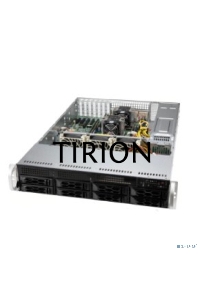 Корпус Supermicro CSE-LA25TQC-R609LP, 2U Dual and Single Intel and AMD CPUs, 7 low-profile expansion slot(s), 8 x 3.5
