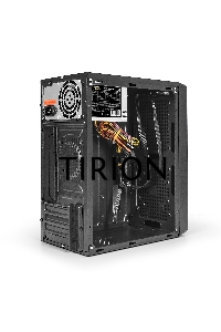 Компьютерный корпус Exegate EX283124RUS  Minitower ExeGate BAA-108 Black, mATX, <AAA450, 80mm>, 2*USB, Audio