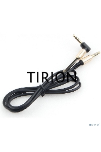 Кабель Cablexpert аудио 90˚  CCAB-02-35MML-1MB. 3.5 Jack (M)/3.5 Jack (M), черный, 1м, блистер
