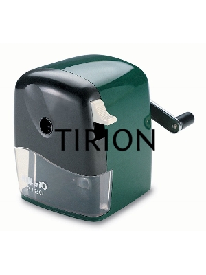Точилка для карандашей механическая Kw-Trio 312A 1 отверстие 12мм пластик ассорти