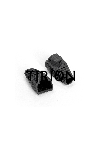 Колпачок ExeGate BC45-100-BK изолирующий для коннектора RJ-45, черный (100шт)