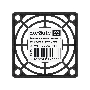 Решетка для вентилятора 60x60 ExeGate EG-060PSB (60x60 мм, пластиковая, квадратная, черная)