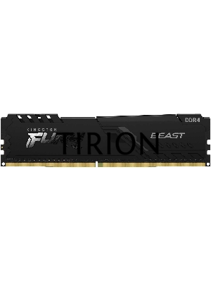 Оперативная память Kingston Fury Beast, DDR4, 16GB (1x16GB), 3600MHz, CL18, с радиатором, черный