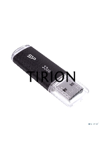 Флеш диск Silicon Power 64Gb Ultima U02 SP064GBUF2U02V1K USB2.0 черный