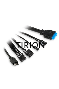 Компьютерный корпус  HSPD F330, Panoramic Mini-tower, черный, TG, 0.5 SPCC, 3x120mm ARGB mATX, mITX 160/400/200mm 1x2.5