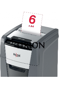 Шредер Rexel Optimum AutoFeed 130M черный с автоподачей (секр.P-5)/фрагменты/130лист./44лтр./скрепки/скобы/пл.карты
