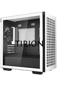 Компьютерный корпус Deepcool CH370 белый без БП mATX 1x120mm 1xUSB2.0 1xUSB3.0 audio bott PSU