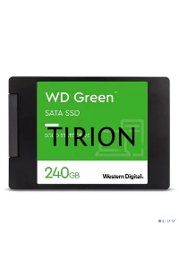 Накопитель SSD WD Green WDS240G3G0A, 240Gb, SATA III, 2.5