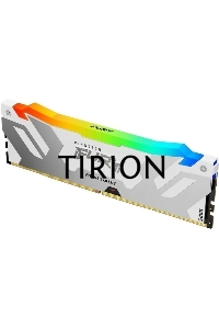 Оперативная память Kingston Fury Renegade, DDR5, 16GB (1x16GB), 8000MHz, CL38, радиатор, RGB, белый