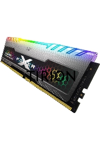 Оперативная память Silicon Power Xpower Turbine, DDR4, 32GB (2x16 GB), 3200 MHz, CL16, радиатор, RGB, серый