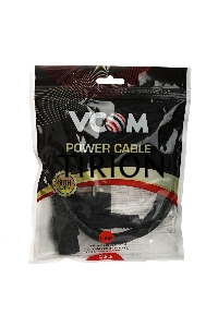 Кабель компьютер-розетка 220V (EURO) <VDE> 3G0,75mm2 VCOM {CE021-CU} 1,8м