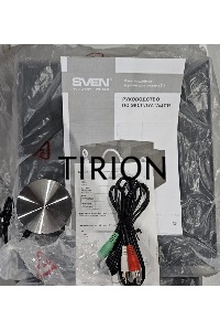 (Из ремонта, рабочий, гарантия 7 дней) Колонки Sven MS-1085 2.1 черный 46Вт