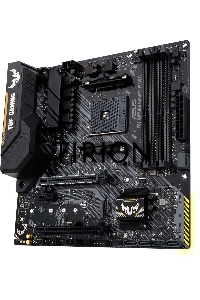 Материнская плата ASUS TUF GAMING B450M-PLUS II, AM4, AMD B450, 4xDDR4, 6xSATA, 1xM.2, 1xPCI-E 3.0 x16, 1xPCI-E 2.0 x16, 1xPCI-E x1, 1xHDMI, 1xDVI-D, 1x 1Gb LAN, 2xUSB-A 3.2 Gen 1, 1xUSB-A 3.2 Gen 2, 2xUSB-A 2.0, 1xUSB-C 3.2 Gen 1, 3x3.5 мм, 7.1, Micro-AT