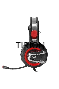 Гарнитура игровая Crown CMGH-3000 черный/красный