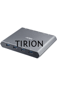 Переключатель ATEN 2-Port 4K DisplayPort USB-C KVM Dock Switch with Power Pass-through