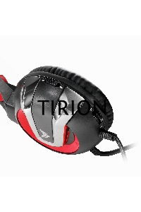 Гарнитура игровая Crown CMGH-3000 черный/красный