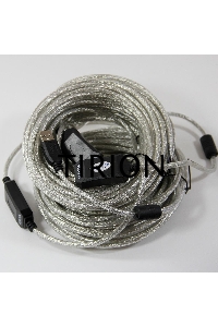 Кабель-адаптер VCOM VUS7049-25M USB2.0-repeater, удлинительный активный <Am-->Af> 25м