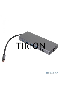 Usb концентратор TypeC -->(2HDMI+DP)4K*60Hz+3USB3.0+TC+USB2.0+RJ45+SD+TF+PD+audio+TCадаптер