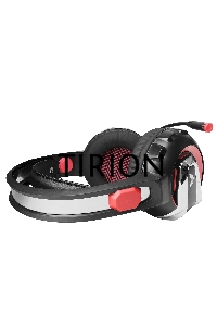 Гарнитура игровая Crown CMGH-3000 черный/красный