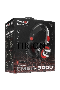 Гарнитура игровая Crown CMGH-3000 черный/красный