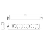 Кабельный органайзер Hyperline CM-1U-D75-PL-COV 1U шир.:19