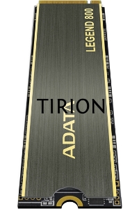 Накопитель SSD ADATA LEGEND 800, 1Tb, PCIe 4.0 x4, M.2 2280, NVMe, R/W 3500/2200, с радиатором