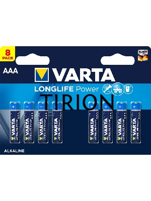 Батарейка Varta LONGLIFE POWER (HIGH ENERGY) LR03 AAA BL8 Alkaline 1.5V (4903) (8/160) (8 шт.)