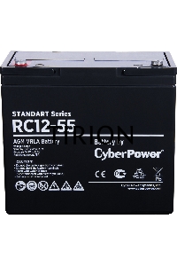 Батарея SS CyberPower Standart series RC 12-55 / 12V 55 Ah