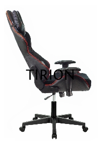 Кресло игровое A4Tech Bloody GC-400, черный/красный, крестовина пластик