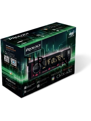 Автомагнитола Prology CMX-430 1DIN 4x55Вт AUX 3 (PRCMX430)