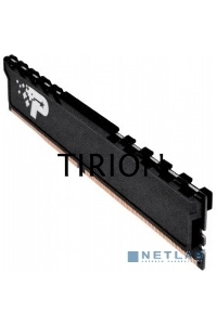 Оперативная память Patriot Signature, DDR4, 4GB (1x4 GB), 2400 MHz, CL17, радиатор, чёрный