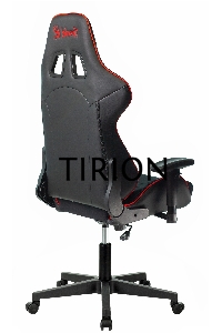 Кресло игровое A4Tech Bloody GC-400, черный/красный, крестовина пластик