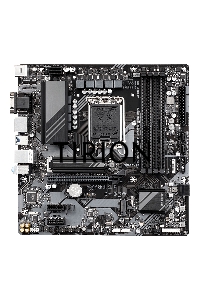 Материнская плата Gigabyte B760M DS3H, LGA 1700, Intel B760, 4xDDR5, 4xSATA, 2xM.2, 1xPCIe 4.0 x16, 2xPCIe x1, 1xHDMI, 1xVGA, 2xDP, 1x 2.5Gb LAN, 3xUSB-A 3.2 Gen 1, 1xUSB-C 3.2 Gen 2, 2xUSB-A 2.0, 3x3.5 мм, 7.1, mATX