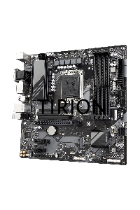 Материнская плата Gigabyte B760M DS3H, LGA 1700, Intel B760, 4xDDR5, 4xSATA, 2xM.2, 1xPCIe 4.0 x16, 2xPCIe x1, 1xHDMI, 1xVGA, 2xDP, 1x 2.5Gb LAN, 3xUSB-A 3.2 Gen 1, 1xUSB-C 3.2 Gen 2, 2xUSB-A 2.0, 3x3.5 мм, 7.1, mATX