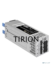Серверный блок питания  2U Redundant 2x1000W ExeGate EX292323RUS Industrial-RTS1000 (APFC, КПД 94% (80 PLUS Platinum), 4 cm fan, 24pin, 2x(4+4)pin, 2PCIe, 2SATA, 6IDE, Cable Management)