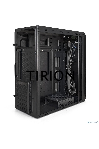 Компьютерный корпус Miditower ExeGate XP-334UC-XP450 (ATX, XP450 с вент. 12см, 1*USB+1*USB3.0+1*TypeC, аудио, черный)