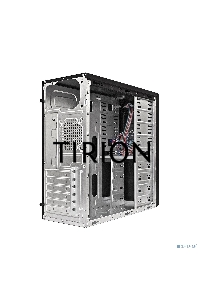 Компьютерный корпус Miditower ExeGate UN-605B Black, ATX, <UN500, 120mm>, 2*USB, Audio, замок блокировки кнопки питания