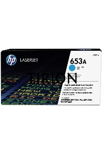 Тонер Картридж HP 653A CF321A голубой для HP MFP M680 (16000стр.)