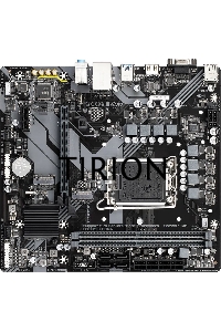 Материнская плата Gigabyte B760M H DDR4, LGA 1700, Intel B760, 2xDDR4, 4xSATA, 2xM.2, 1xPCIe 4.0 x16, 1xPCIe x1, 1xHDMI, 1xVGA, 1x 1Gb LAN, 2xUSB 2.0, 4xUSB 3.2 Gen 1, 3x3.5 мм, 7.1, Micro ATX