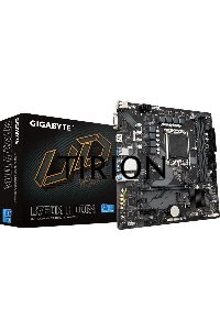 Материнская плата Gigabyte B760M H DDR4, LGA 1700, Intel B760, 2xDDR4, 4xSATA, 2xM.2, 1xPCIe 4.0 x16, 1xPCIe x1, 1xHDMI, 1xVGA, 1x 1Gb LAN, 2xUSB 2.0, 4xUSB 3.2 Gen 1, 3x3.5 мм, 7.1, Micro ATX