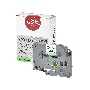 Кассета с лентой S'OK by Sakura Printing TZED31 для Brother,  черный на зеленом, 12мм/8м , наклейка
