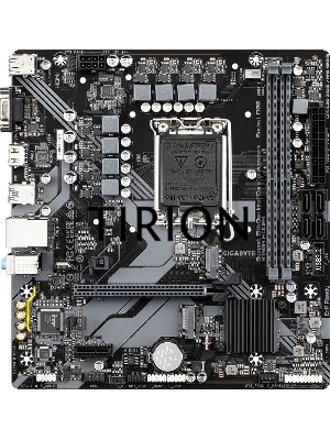Материнская плата Gigabyte B760M H DDR4, LGA 1700, Intel B760, 2xDDR4, 4xSATA, 2xM.2, 1xPCIe 4.0 x16, 1xPCIe x1, 1xHDMI, 1xVGA, 1x 1Gb LAN, 2xUSB 2.0, 4xUSB 3.2 Gen 1, 3x3.5 мм, 7.1, Micro ATX