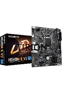 Материнская плата Gigabyte H510M K V2 (rev. 2.0), LGA 1200, Intel Q470, 2xDDR4, 2xSATA, 1xM.2, 1xPCIe 3.0 x16, 1xPCIe 3.0 x1, 1xHDMI, 1x 1Gb LAN, 2xUSB 3.2 Gen 1, 4xUSB 2.0, 3x3.5 мм, 7.1, Micro ATX