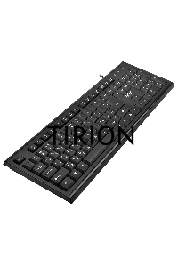 Клавиатура Acer OKW120 проводная, USB, черный