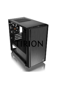 Компьютерный корпус Thermaltake Versa H17 черный без БП mATX 1xUSB2.0 1xUSB3.0 audio bott PSU
