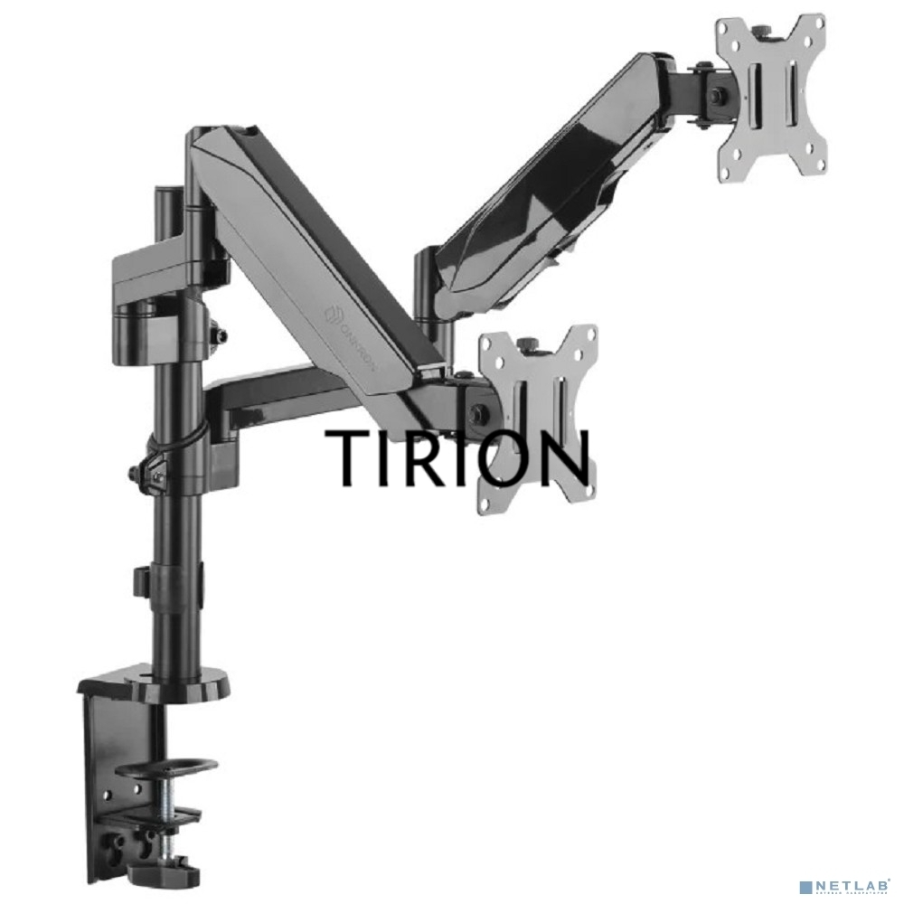 Кронштейн (держатель) ONKRON G140 для двух мониторов 13