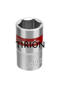 Головка торцевая, 16 мм, 6-гранная, CrV, под квадрат 1/2